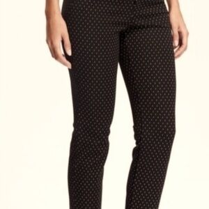 Old Navy polka dot pants Black Color Size 8